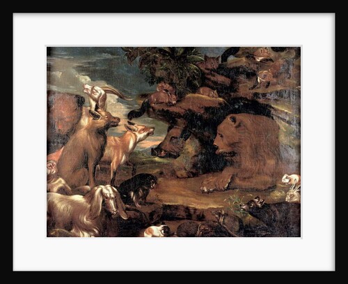 The Animals in the Garden of Eden by Jacob van der Kerckhoven