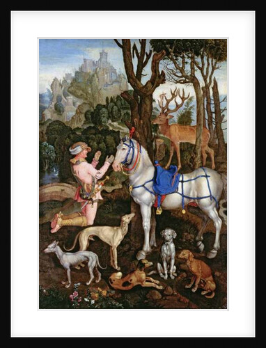 St.Hubert by Albrecht (after) Durer or Duerer