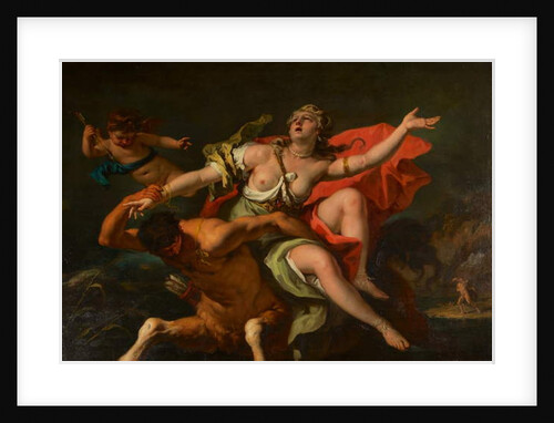 The Rape of Deineira by Sebastiano Ricci