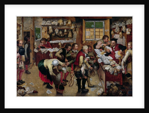 Rent day by Pieter the Younger Brueghel