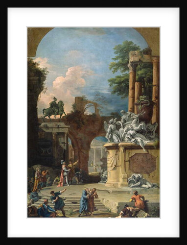 Allegorical Tomb of the 1st Duke of Devonshire, c.1725 by Marco & Sebastiano Ricci