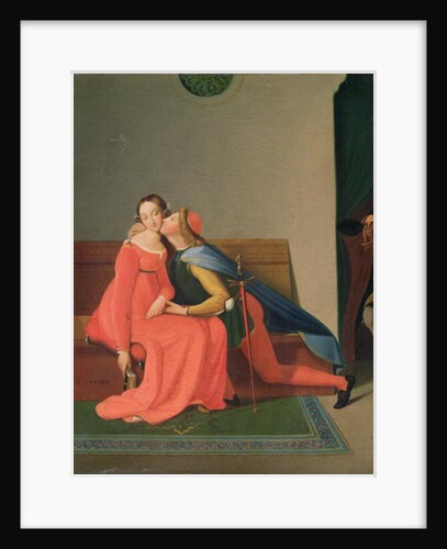 Paolo and Francesca by Jean Auguste Dominique Ingres
