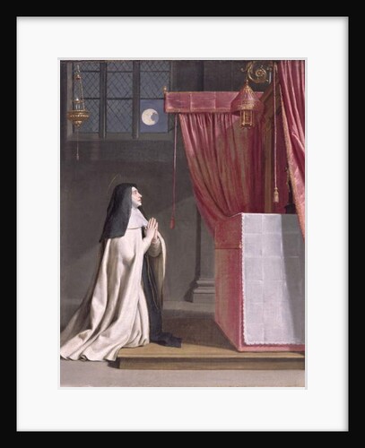 The Vision of St. Juliana of Mont Cornillon by Philippe de Champaigne