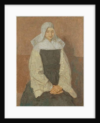 Mother Marie Poussepin c.1915-20 by Gwen John