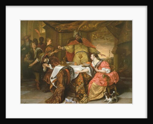 The Wrath of Ahasuerus, c.1670 by Jan Havicksz. Steen