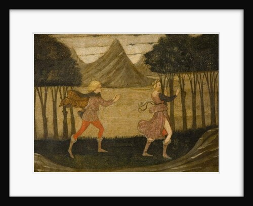 Daphne pursued by Apollo by Master of the Judgement of Paris