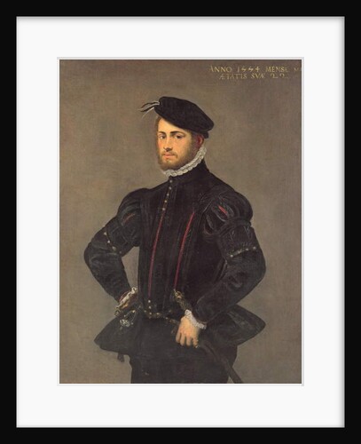 Portrait of a Young Man, aged 22, 1554 by Jacopo Robusti Tintoretto