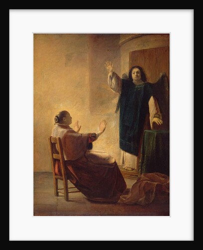 The Angel Appearing to Anna by Pieter Fransz. de Grebber
