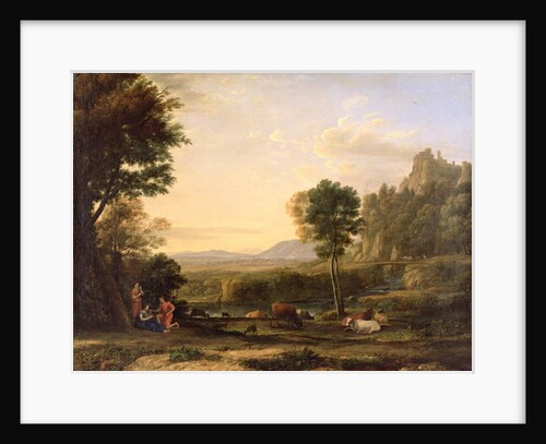 Pastoral Landscape, 1645 by Claude Lorrain