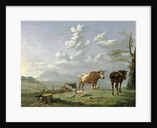 Pastoral Landscape, c.1650's by Karel Dujardin
