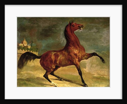 A Horse in a Landscape by Alfred Dedreux