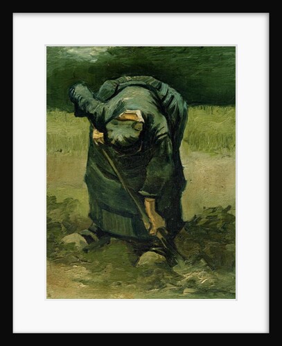 Peasant Woman Digging, 1885 by Vincent van Gogh