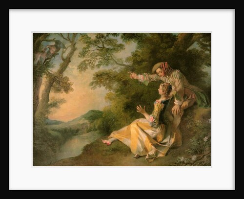 Lovers in a Landscape by Nicolas Lancret