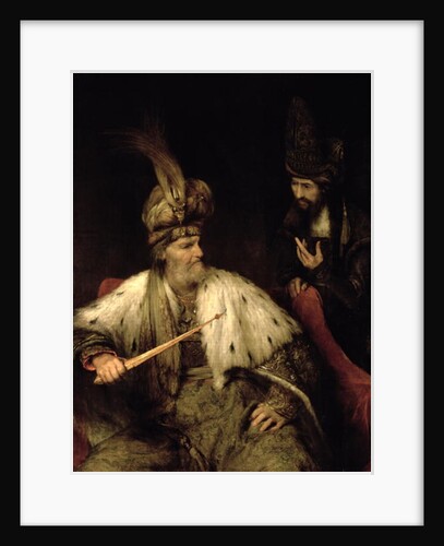 Ahasuerus and Haman by Aert de Gelder