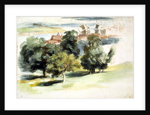 An English Landscape, c.1635-41 by Anthony van Dyck