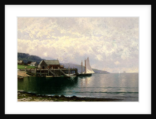 The Landing, Bailey Island, Maine, c.1907 by Alfred Thompson Bricher