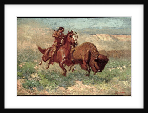 A Young Arapaho by Edwin Willard Deming