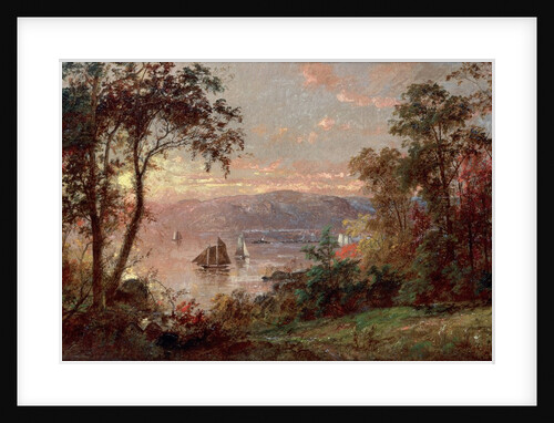 Sailing 1883 by Jasper Francis Cropsey