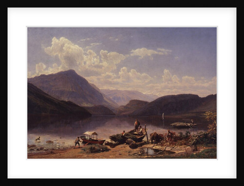 Landscape Near Rome, 1858 by Thomas Worthington Whittredge