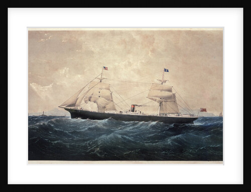 The Steamer Manhattan by American School