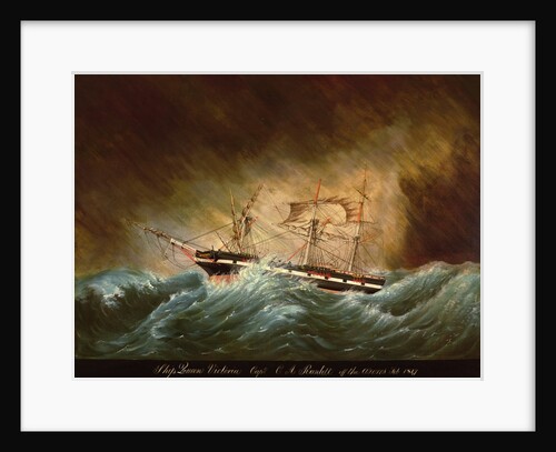 Queen Victoria, off Azores by American School