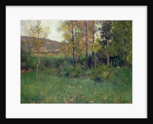 Spring Landscape, Giverny, 1887 by Willard Leroy Metcalf