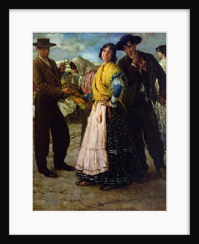 The Fortune Teller, 1905 by Francis Luis Mora