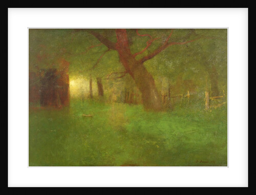 Sunset in the Old Orchard, 1894 by George Snr. Inness