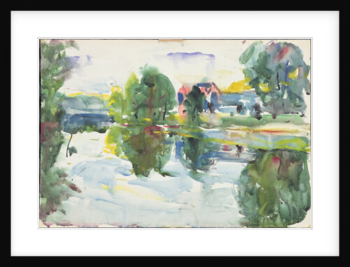 Reflections, Sunny Morning, New Hampshire by Charles Webster Hawthorne