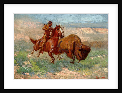 A Young Arapaho by Edwin Willard Deming