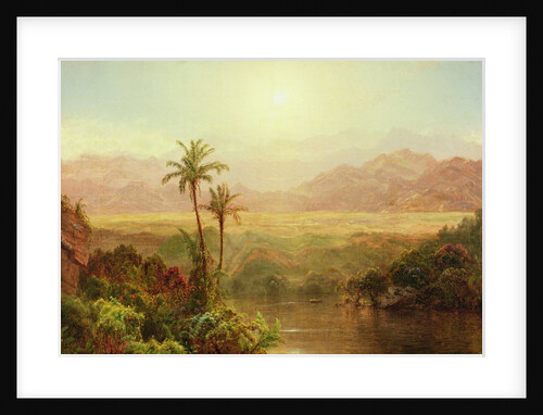 In the Andes, 1878 by Frederic Edwin Church