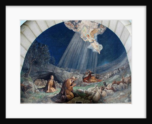Angel of the Lord Visiting the Shepherds, Sanctuary of the Shepherd's Chapel, Bethlehem by Umberto Noni