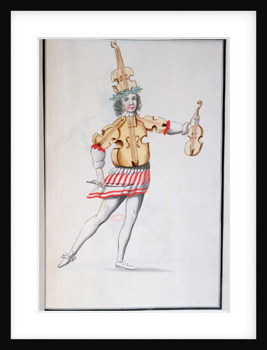 Costume of Apollo-Violin by French School