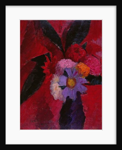 Flowers, 1917 by Mark Gertler