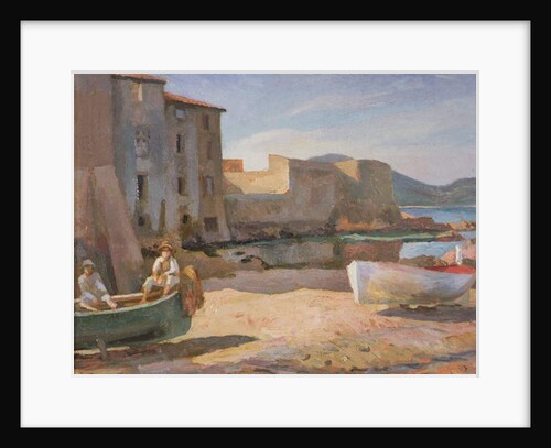 Le Petit Port, St Tropez, 1922 by Roger Eliot Fry