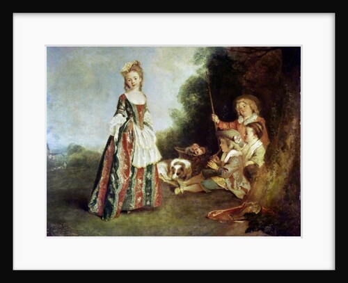 The Dance, or Iris, 1719-20 by Jean Antoine Watteau