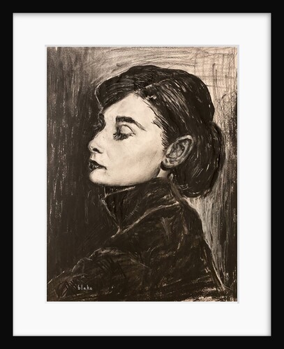 Audrey Hepburn, c.2021 by Blake Munch