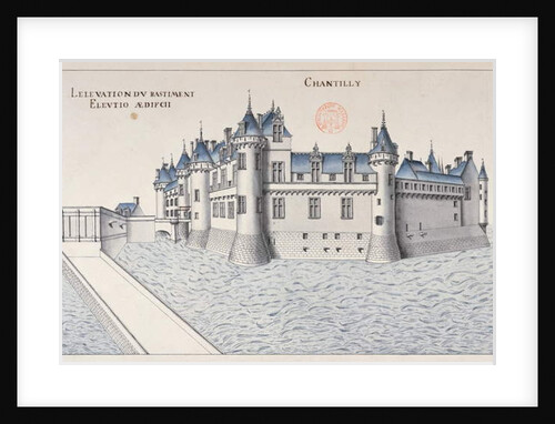 Chateau de Chantilly by French School