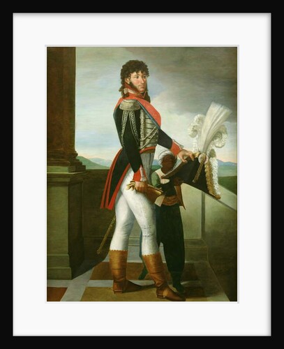 Joachim Murat wearing the uniform of a Colonel of the Guard, 1813 by Joseph Dionysius