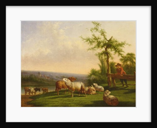 Pastoral Landscape with a Herd by Balthasar Paul Ommeganck