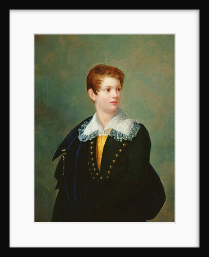 Portrait of Frederic-Napoleon Baciocchi c.1824 by Joseph Franque