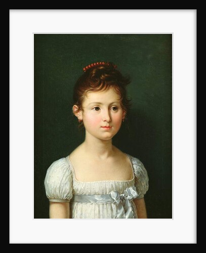 Portrait of Napoleone Baciocchi 1812 by Francois Xavier Fabre
