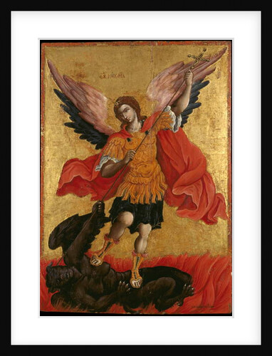 Icon of the Archangel Michael by Theodoros Pulakis