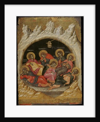 The Seven Sleepers of the Ephesos by Emmanuel (attr. to) Tzanes