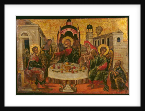 The Hospitality of Abraham and Sarah by Cretan