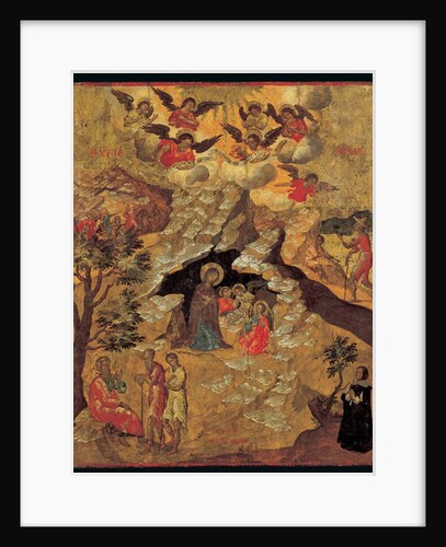 The Nativity, 1658 by Ilias Moskos