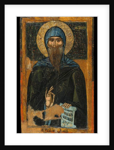 Icon of St. Anthony by School Macedonian