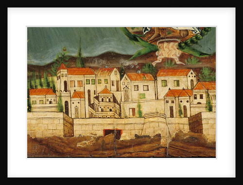 Pelmet depicting the Rebirth of Greece by Greek School