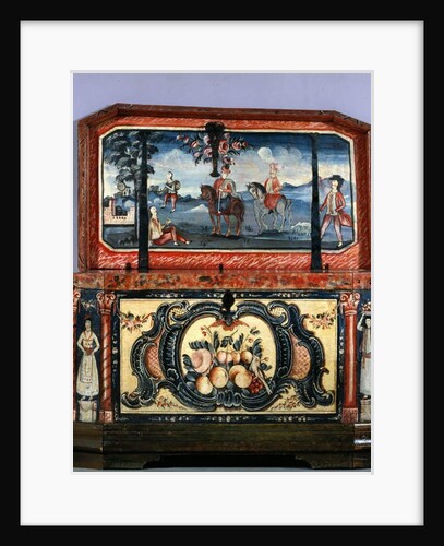 Chest, from Mytilini, Lesbos, late 18th century by Greek School