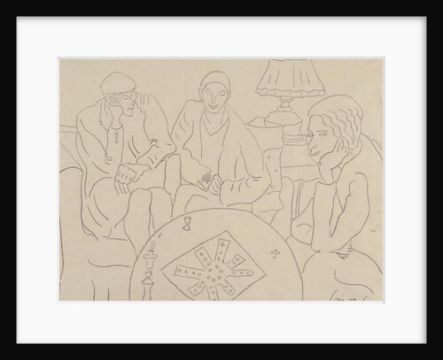 The Game of Ludo, 1928 by Cedric Morris